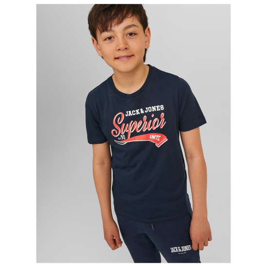 Jack & Jones Παιδική κοντομάνικη μπλούζα Jack & Jones Παιδική κοντομάνικη μπλούζα